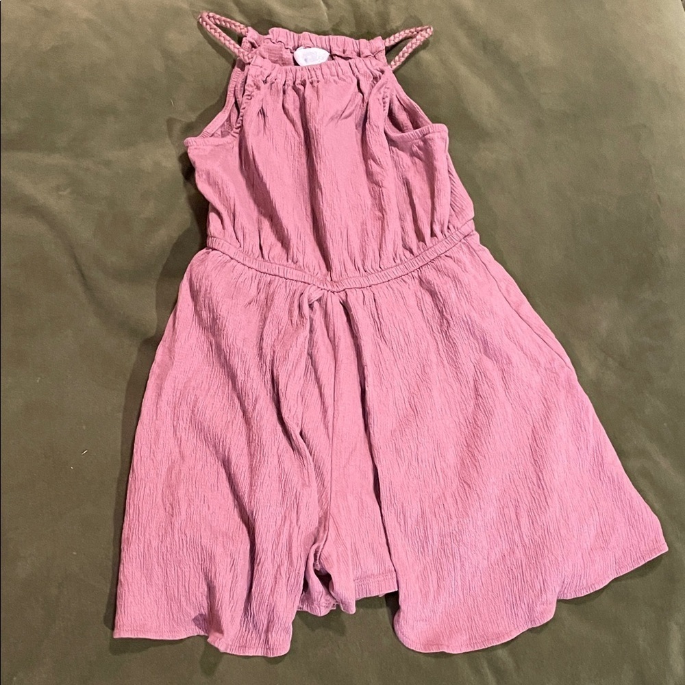 Market & Spruce Pink Kids Jumpsuit Romper Size 8-10